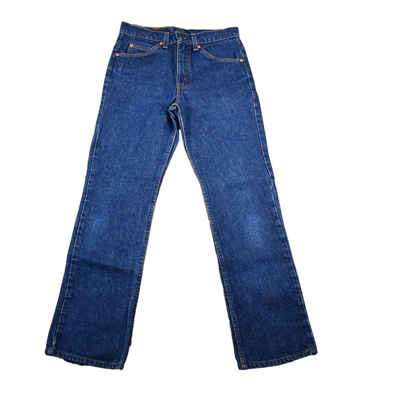 Vtg Levis Jeans 517 Mens 29x32 (27x28 Meas) Blue Denim Straight USA - Picture 1 of 9